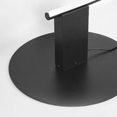 Floor Lamp Minimalist Art Deco Face Dimmable LED Base