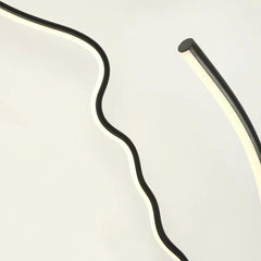 Floor Lamp Minimalist Art Deco Face Dimmable LED Detail