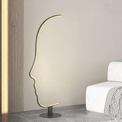 Floor Lamp Minimalist Art Deco Face Dimmable LED Room
