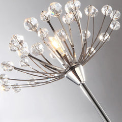 Floor Lamp Nordic Crystal Flower Dandelion Detail