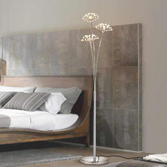 Floor Lamp Nordic Crystal Flower Dandelion Room