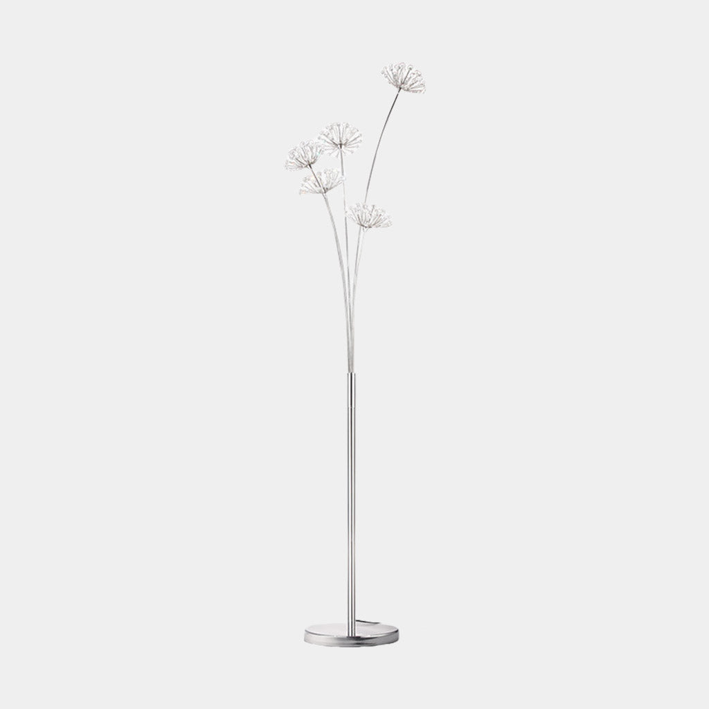 Floor Lamp Nordic Crystal Flower Dandelion