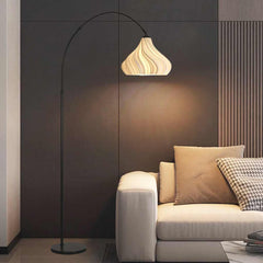 Floor Lamp Unique Fishing Pole Arch Pleated Living Room