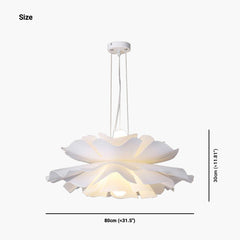 Flower Acrylic Chandelier A Size