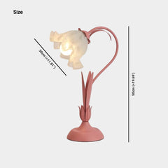 Flower Table Lamp Lily of the Valley Acrylic, 3 Colors