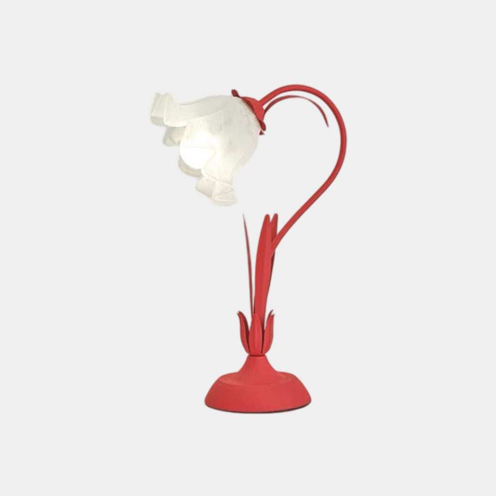 Lampe de Table Fleur Muguet Acrylique, 3 Couleurs
