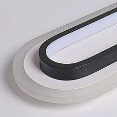 Flush Mount Ceiling Light Black