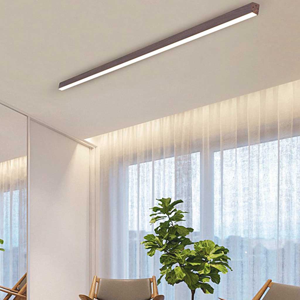 Dimmable Linear LED Flush Mount Ceiling Light | VAXLAMP