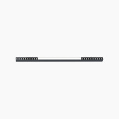 Flush Mount Ceiling Light Long Linear Black