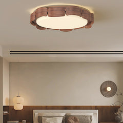 Flush Mount Ceiling Light Minimalist Round LED Bedroom