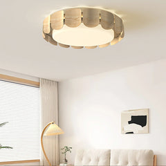 Flush Mount Ceiling Light Minimalist Round LED Dimmable Bedroom
