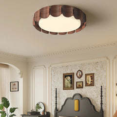 Flush Mount Ceiling Light Minimalist Round LED Dimmable Room