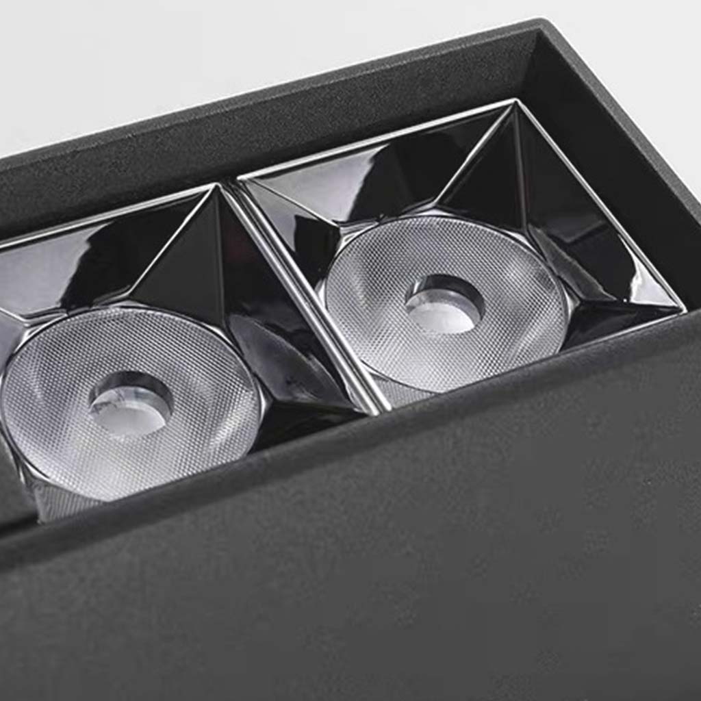 Rectangular Linear LED Flush Mount Ceiling Spotlight | VAXLAMP