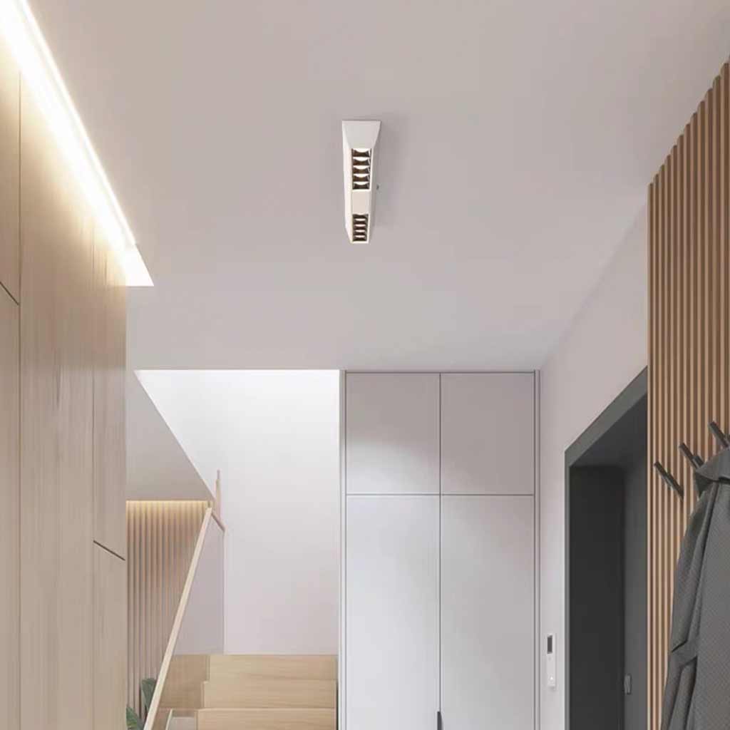 Flush Mount Ceiling Spotlight Downlight Rectangular Linear LED Hallway