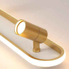 Flush Mount Ceiling Track Lighting Spotlight Detail
