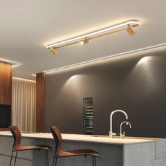 Flush Mount Ceiling Track Lighting Spotlight Dining Room