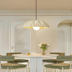 French Resin Dome Pendant Light Dining Room