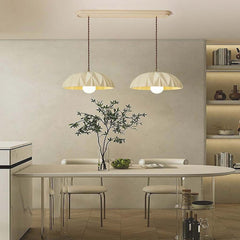 French Resin Dome Pendant Light Double Dining Room