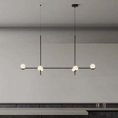 Chandelier Pendant Light Minimalist Elegant Multi Bulb Glass Ball
