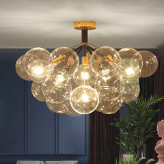 Glass Bubbles Flush Mount Ceiling Light Living Room 20
