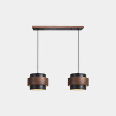 Hanging Pendant Light Cylinder Stone Travertine