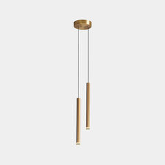 Hanging Pendant Light Minimalist Slim Tube LED