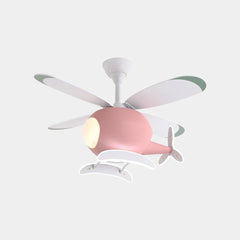 Ventilatore da Soffitto Elicottero per Cameretta, 4 Pale