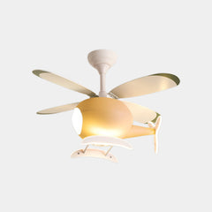 Ventilatore da Soffitto Elicottero per Cameretta, 4 Pale