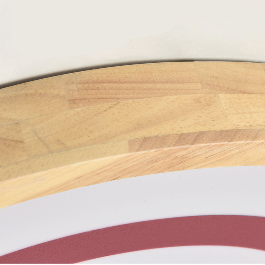 Kids Bedroom Ceiling Light with Star Wood