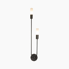 LED Wall Sconce Candle Black Right
