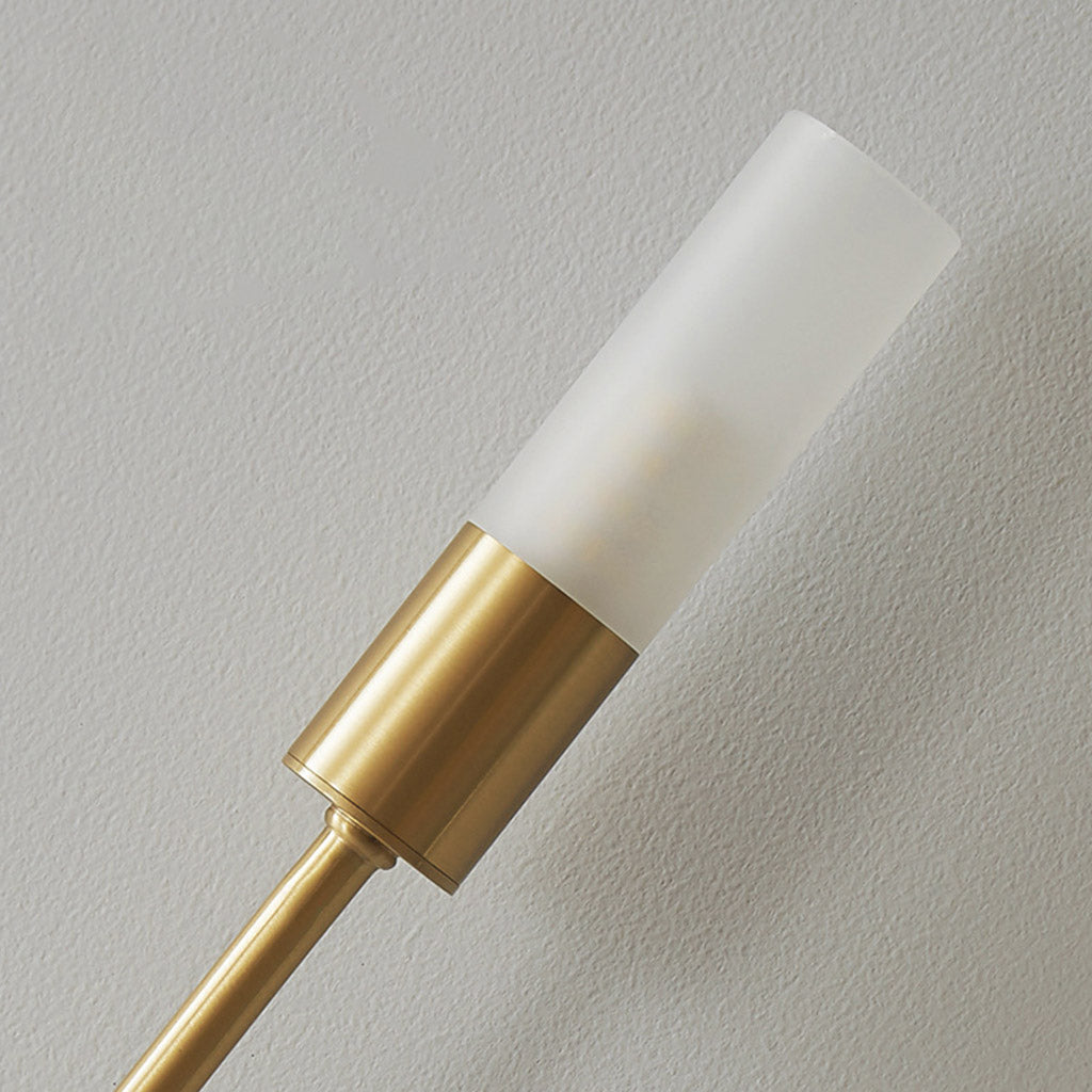 LED Wall Sconce Candle Gold Light Source