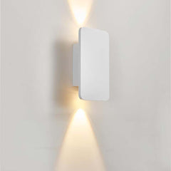 LED Wall Sconce Light Minimalist Rectangle Aluminum Linear, 5 Colors