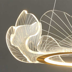 Leaf Acrylic Chandelier LED