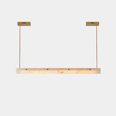 Lineaire hanglamp Riem Albast LED dimbaar