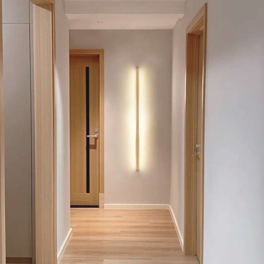 Wood wall with lights new arrivals