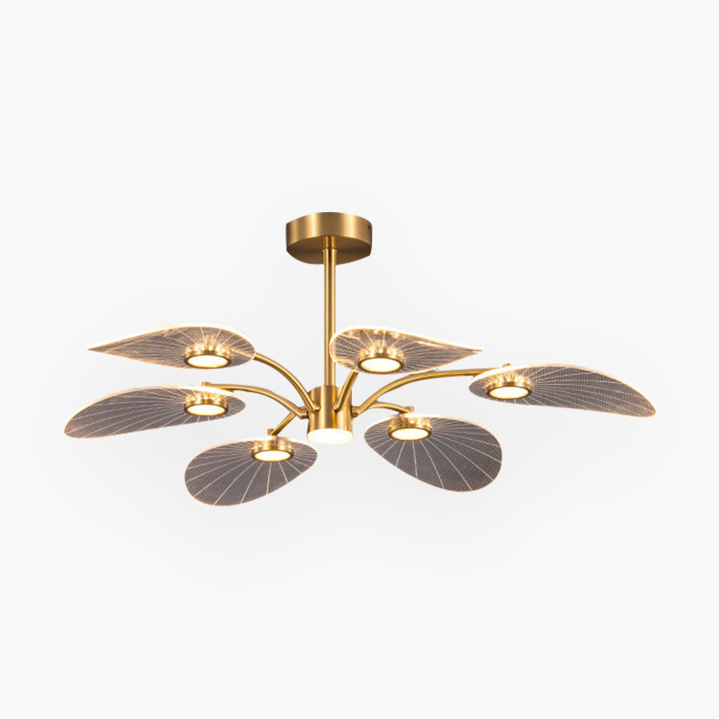 Lotus Flower Acrylic Chandelier 6