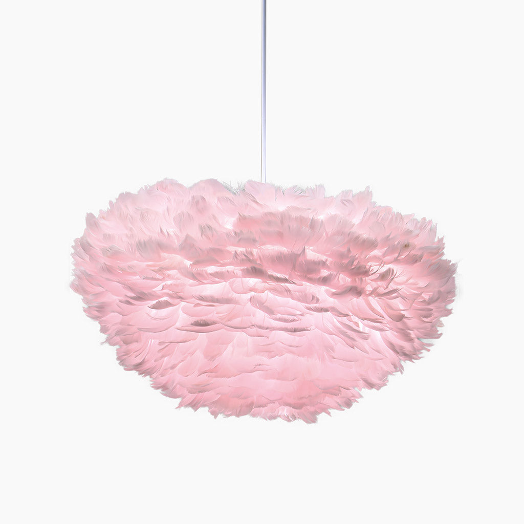 Luxury Globe Goose Feather Pendant Light Main