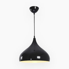 Macaron Spinning Pendant Light Black