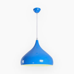 Macaron Spinning Pendant Light Blue