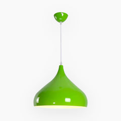Macaron Spinning Pendant Light Green