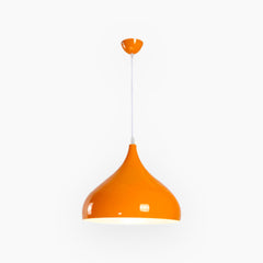 Macaron Spinning Pendant Light Orange