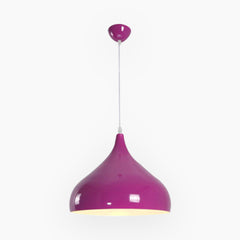 Macaron Spinning Pendant Light Purple