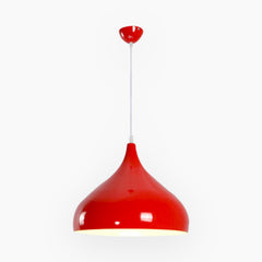 Macaron Spinning Pendant Light Red