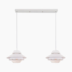 Macaron UFO Pendant Light 2 White