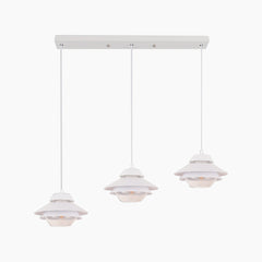 Macaron UFO Pendant Light 3 White