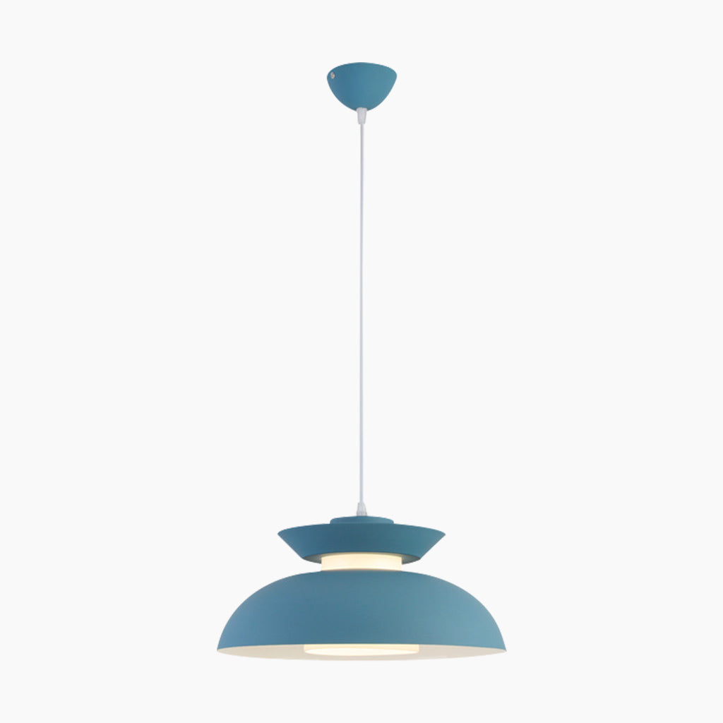 Macaron UFO Pendant Light Blue