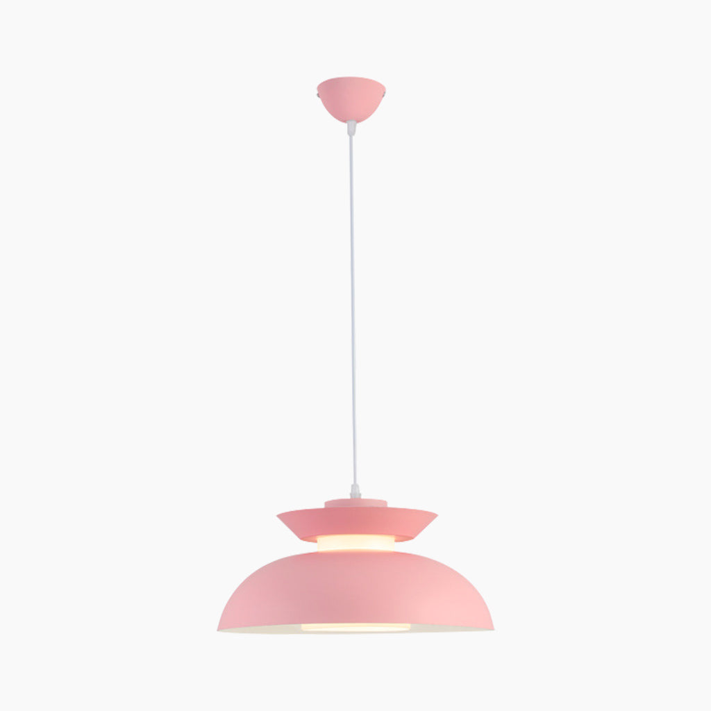 Macaron UFO Pendant Light Pink