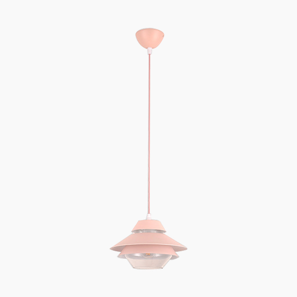 Macaron UFO Pendant Light Pink