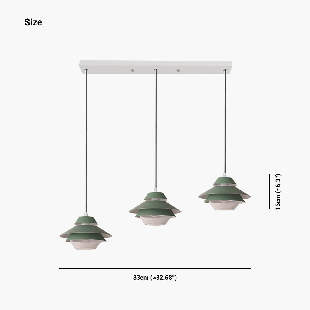Macaron UFO Pendant Light Size 3