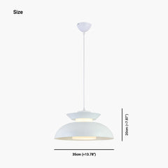 Macaron UFO Pendant Light Size